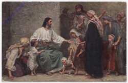 ak198244 Jesus der Kinderfreund