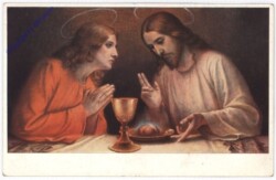 ak198247 Mit Jesus am Tisch