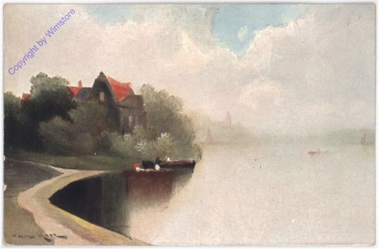 Häuschen am See