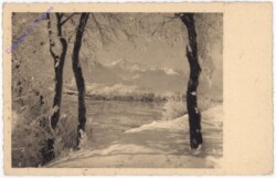 ak198395 Winteransicht vom See
