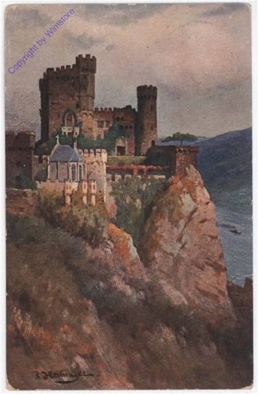 ak198427 Ruine am Berg
