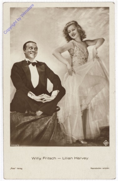 ak198559 Fritsch Willy mit Lilian Harvey