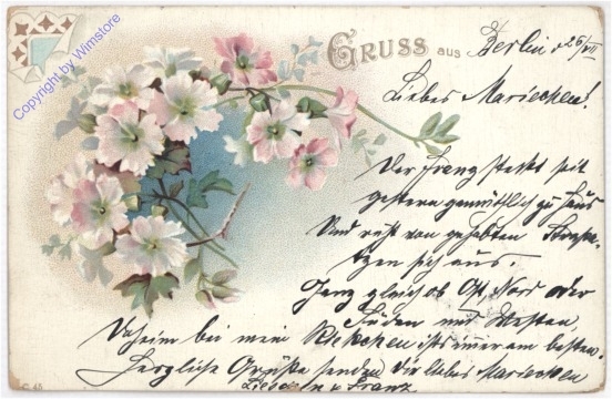 Blumige Grüße