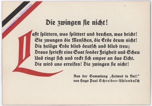 ak198904 Die zwingen sie nicht!