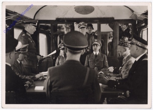 Compiegne 1940 - Generaloberst Kettel verliest die Präambel des Führers