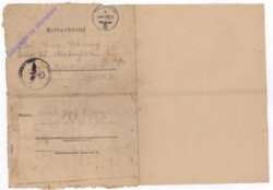 Feldpostbrief aus 1941