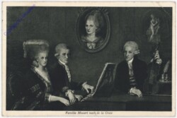 Mozart, Familie nach de la Croce