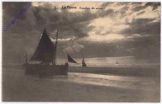 La Panne, Coucher de Soleil