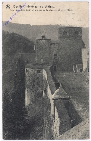 ak198969 Bouillon, Interieur du chateau