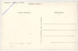 Belegem, Pastorij en kerk