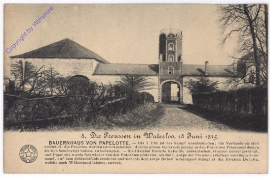Waterloo, Die Preussen in Waterloo 1815