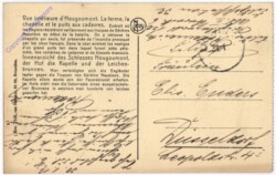 Waterloo, Innenansicht des Schlosses Hougomont