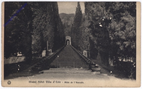Torno, Grand Hotel Villa d'Este, Allee de l'Hercule
