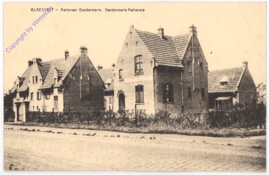 ak199060 Blaesvelt, Nationaal Gendarmerie