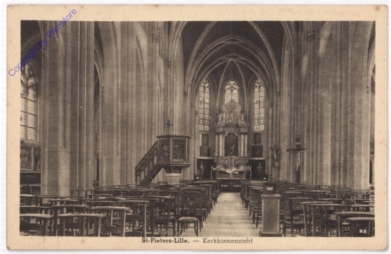 St-Pieters-Lille, Kerkbinnenzicht