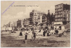 ak199073 Blankenberghe, La Digue et la Plague