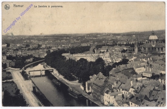 Namur, La Sambre & Panorama
