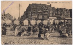 La Panne, Hotel Terlinck et Plage