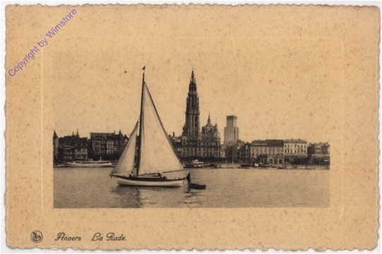 ak199081 Antwerpen, La Rade