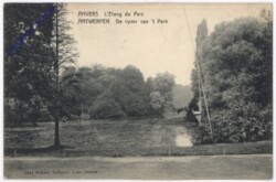 Antwerpen, L'Etang du Parc