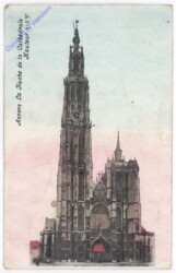 ak199087 Antwerpen, Le Fleche de la Cathedrale Hauteur