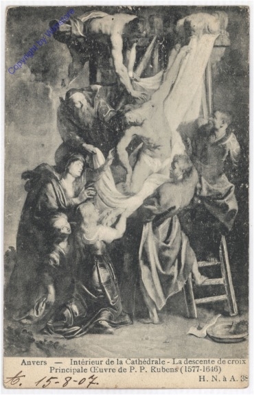 ak199090 Antwerpen, Interieur de la Cathedral