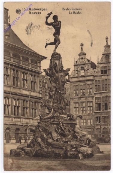 ak199094 Antwerpen, Brabo fontein