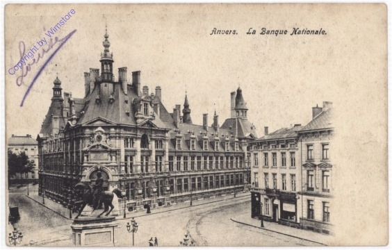 ak199099 Antwerpen, La Banque Nationale