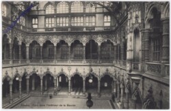 Antwerpen,Coin dane l'interieur de la Bourse