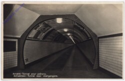 ak199127 Antwerpen, Tunnel pour pietons