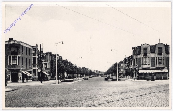 ak199141 Antwerpen, Hoboken, Steynstraat met Antwerpse steenweg