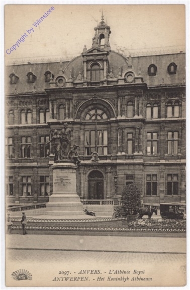 ak199166 Antwerpen, Het Koninklyk Atheneum