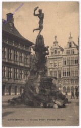 Antwerpen, Granda Placo: Fontano Brabo