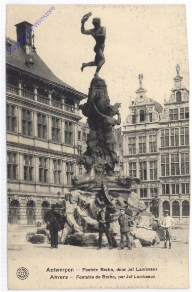 ak199176 Antwerpen, Fontaine de Brabo