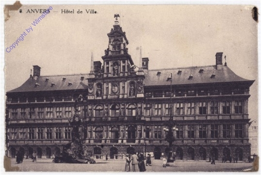 ak199178 Antwerpen, Hotel de Ville