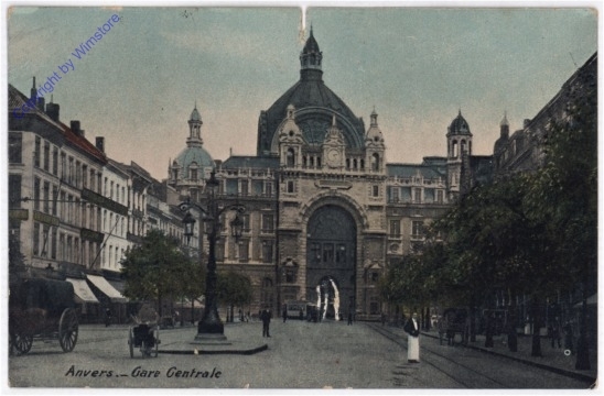 ak199180 Antwerpen, Gare Centrale