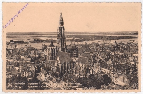 ak199185 Antwerpen, Panorama