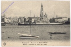 Antwerpen, Panorama du Port et de la Rade