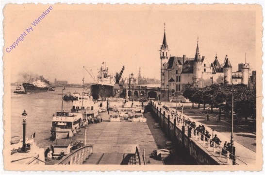 ak199187 Antwerpen, Aanlegplaats