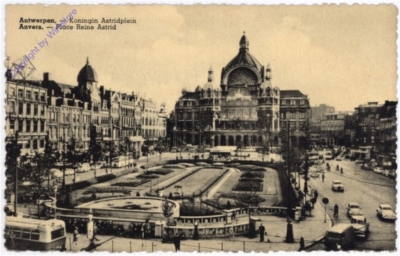 ak199192 Antwerpen, Koningin Astridplein