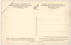 ak199202a Antwerpen, Paviljoen van Noorwegen
