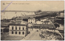 Antwerpen, Ecluse entre le petit bassin et l'Escaut