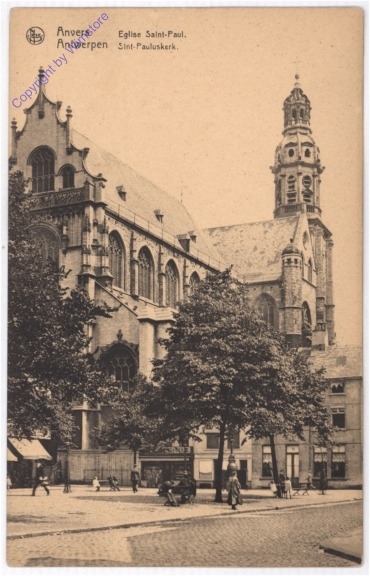 ak199220 Antwerpen, Eglise Saint-Paul