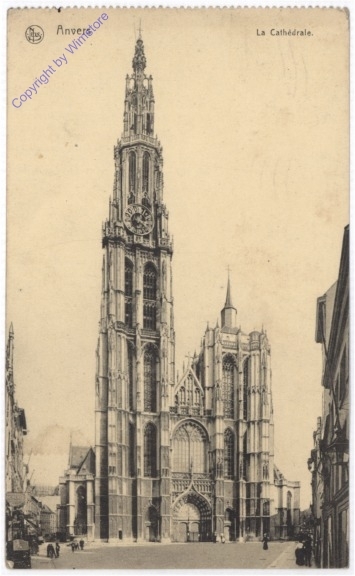 ak199223 Antwerpen, Le Cathedrale