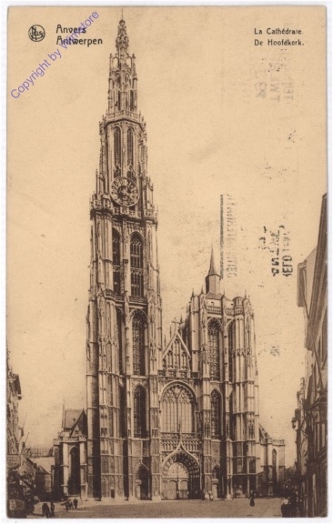 ak199224 Antwerpen, Le Cathedrale