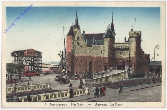 ak199225 Antwerpen, Het Steen