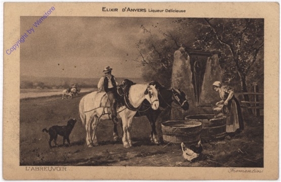 ak199228 Antwerpen, Elixir d'Anvers, Liqueur Delicieuse