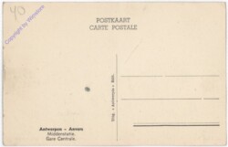 ak199253a Antwerpen, Middenstatie