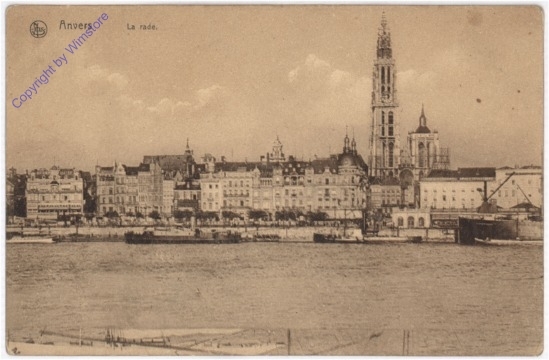 ak199268 Antwerpen, Le rade