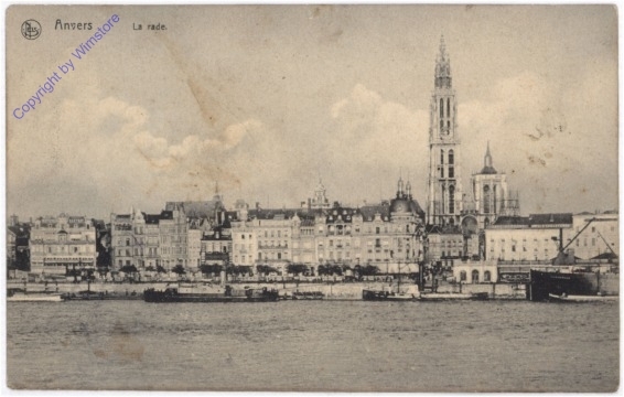 ak199270 Antwerpen, La rade